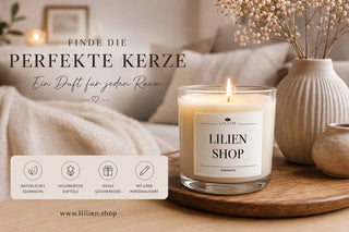 Finde die perfekte Kerze: Ein Duft für jeden Raum