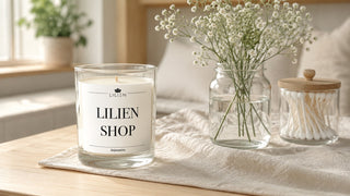 LILIEN Kerze aus Sojawachs im Glas – hochwertige Duftkerze und stilvolle Geschenkidee