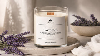 Lavendel Kerze von LILIEN: Die perfekte Duftkerze für Ruhe, Stil und persönliche Geschenke