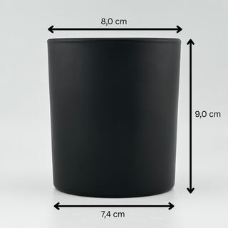 Glas Schwarz 10oz