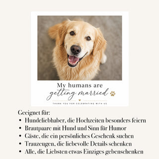 Duftkerze "My Humans Are Getting Married"