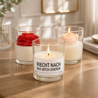Duftkerze "Riecht nach Bad-Bitch-Energie"