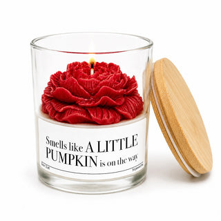 Duftkerze "Smells like A LITTLE PUMPKIN is on the way"