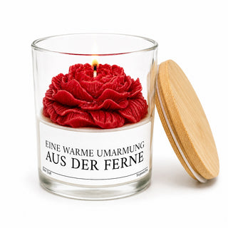Duftkerze "Eine warme Umarmung aus der Ferne"
