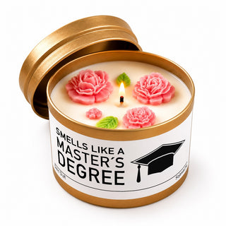 Duftkerze "Smells like a Master’s Degree"