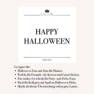 Duftkerze „Happy Halloween“