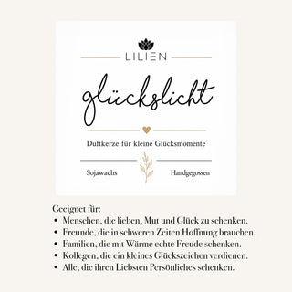 Duftkerze "Glückslicht"