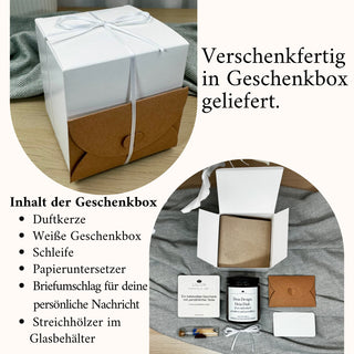 Personalisierte Duftkerze 'Wunschtext' Kerze im Tiegel