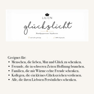 Duftkerze "Glückslicht"