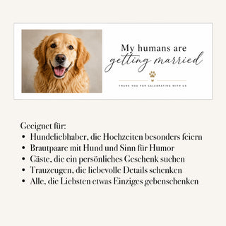 Duftkerze "My Humans Are Getting Married"