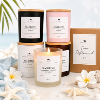 Duftkerze mit Duftnote Sea Breeze