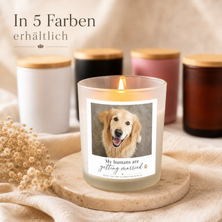 Duftkerze "My Humans Are Getting Married"