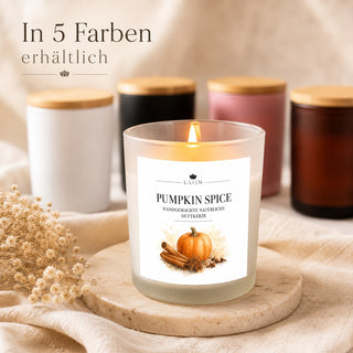 Duftkerze mit Duftnote Pumpkin Spice