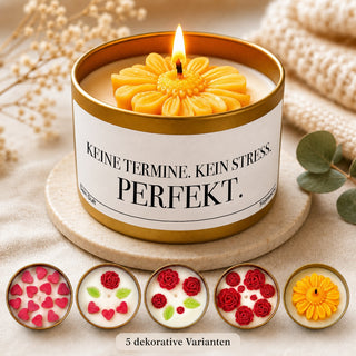 Duftkerze "Keine Termine. Kein Stress. Perfekt."