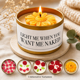 Duftkerze "Light Me When You Want Me Naked"