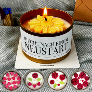 Duftkerze "Riecht nach einem Neustart"