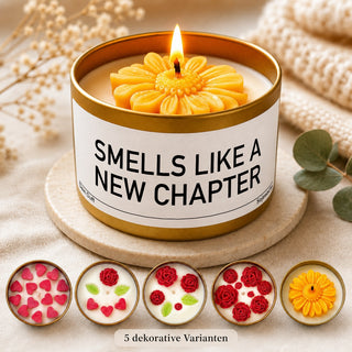 Duftkerze "Smells like a new chapter"