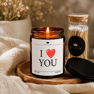 Duftkerze "I ❤️ you"