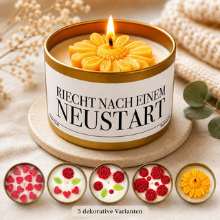 Duftkerze "Riecht nach einem Neustart"