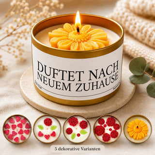 Duftkerze "Duftet nach neuem Zuhause"
