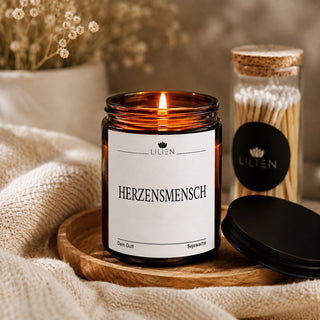 Duftkerze "Herzensmensch"