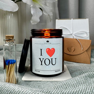 Duftkerze "I ❤️ you"