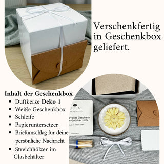 Personalisierte Duftkerze „Wunschtext“ – Kerze in der Dose
