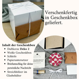 Personalisierte Duftkerze „Wunschtext“ – Kerze in der Dose