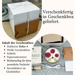 Personalisierte Duftkerze „Wunschtext“ – Kerze in der Dose