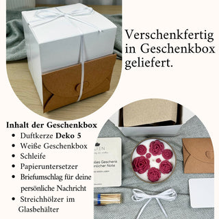 Personalisierte Duftkerze „Wunschtext“ – Kerze in der Dose
